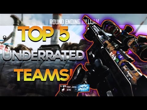 Obey Scarce: Top 5 Underrated Teams! Week #23 - COD BO2 / MW2 Trickshot & Sniper Montage!