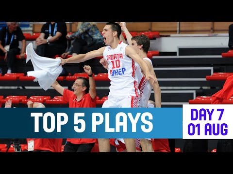 Top 5 Plays – 01 August – 2014 U18 European Championship