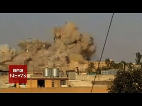 Isis blows up Iraq shrine- BBC News