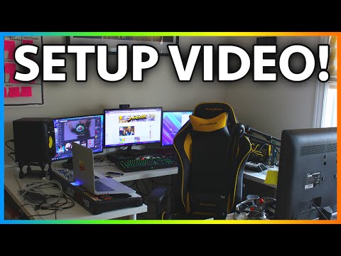 MrJamesGeary Setup Video 2014 - My Gaming Setup & Custom Gaming PC