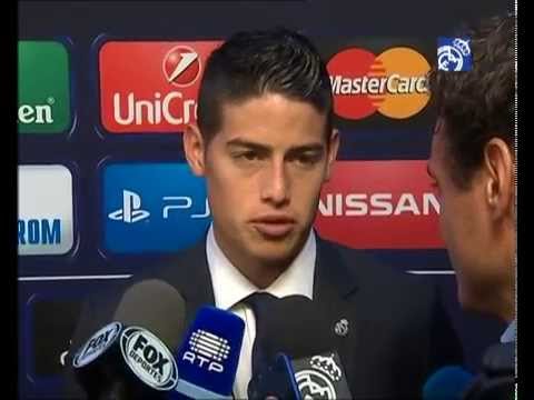 Real Madrid 2-0 Sevilla: James' post-match comments