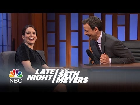 Tina Fey Interview, Pt. 1 - Late Night with Seth Meyers