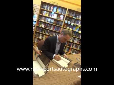 Dan Brown Legendary Author Signing Autographs Da Vinci Code Inferno