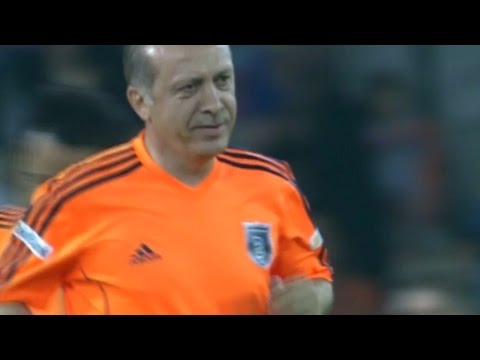 Recep Tayyip Erdoğan Tüm Golleri | Turuncular 4 - Beyazlar 3 | ÖZEL MAÇ 19 dk HD 720p