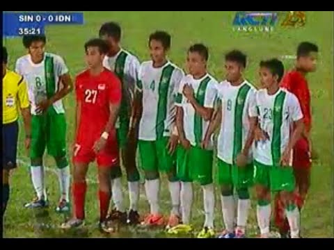 Indonesia Vs Singapura U23 (2-1) All Goals & Highlights • 02/04/2014 HD | FULL TIME