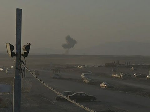 U.S. fighters dropped bombs on Islamic militants in Iraq Friday, the Pentagon said, carrying out President Barack Obama\'s promise of military force to counter the advancing militants. (Aug. 8)

Subscribe for more Breaking News: http://smarturl.it/AssociatedPress
Get updates and more Breaking News here: http://smarturl.it/APBreakingNews

The Associated Press is the essential global news network, delivering fast, unbiased news from every corner of the world to all media platforms and formats.
AP’s commitment to independent, comprehensive journalism has deep roots. Founded in 1846, AP has covered all the major news events of the past 165 years, providing high-quality, informed reporting of everything from wars and elections to championship games and royal weddings. AP is the largest and most trusted source of independent news and information.
Today, AP employs the latest technology to collect and distribute content - we have daily uploads covering the latest and breaking news in the world of politics, sport and entertainment. Join us in a conversation about world events, the newsgathering process or whatever aspect of the news universe you find interesting or important. Subscribe: http://smarturl.it/AssociatedPress

http://www.ap.org/
https://plus.google.com/+AP/
https://www.facebook.com/APNews
https://twitter.com/AP