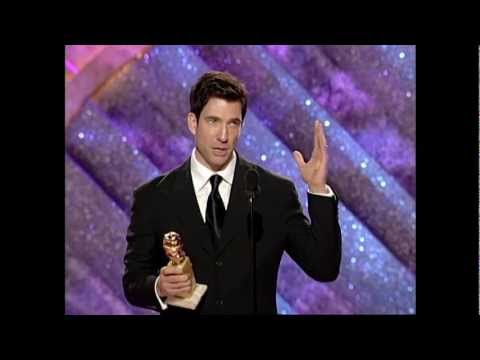 Dylan McDermott Wins Best Actor TV Series Drama - Golden Globes 1999