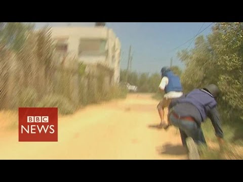 Under fire in Gaza as Hamas ceasefire stalls - BBC News