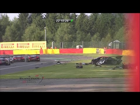 Spa 24h 2014, Tim Mullen's big crash (Aftermath)