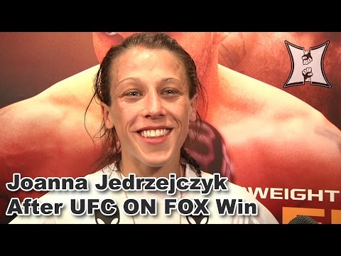 UFC ON FOX’s Joanna Jedrzejczyk On Debut Win Over Juliana Lima