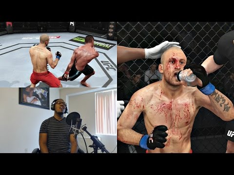 EA Sports UFC PS4 Career Mode Gameplay FACECAM - Rocked & Dropped!! Ep. 33