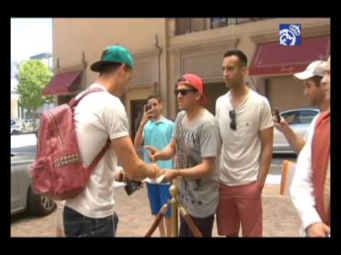 Cristiano Ronaldo arrived in Los Angeles