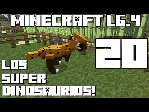 Minecraft Serie de Mods! LOS SUPER DINOSAURIOS! Cap.20