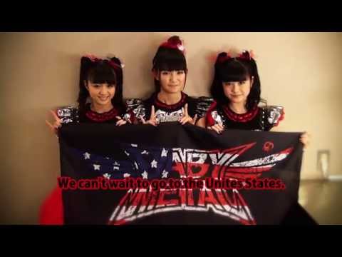 BABYMETAL - BABYMETAL WORLD TOUR 2014 Message to Los Angeles