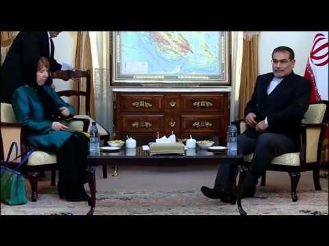 Catherine Ashton in Iran meeting Head of national security council