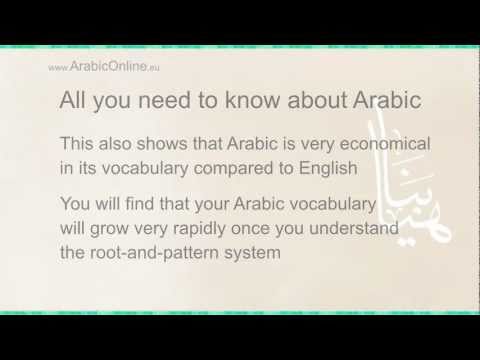 Myths and Facts about the Arabic language