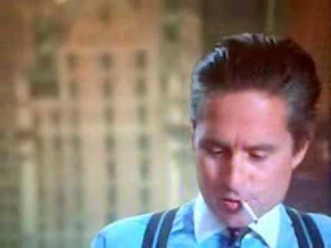 Bud Fox introduction with Gordon Gekko - WALL STREET