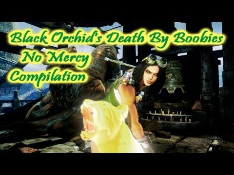 Killer Instinct Black Orchid's Death By Boobies No Mercy / Fatality Compilation