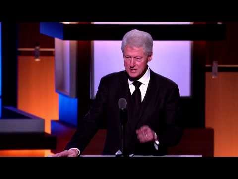 President Bill Clinton Honors President George H. W. Bush