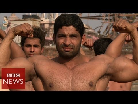 The Indian village famous for its bouncers - BBC News