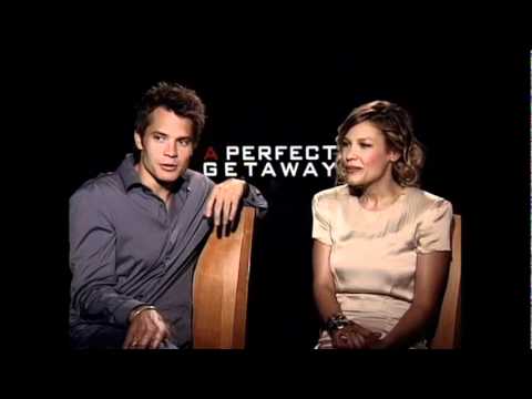 Timothy Olyphant & Kiele Sanchez talk A Perfect Getaway - JoBlo.com