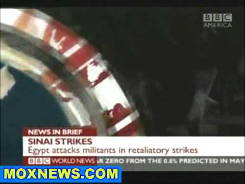 Egyptian Retaliatory Airstrikes In Sinai Peninsula