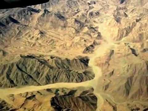 Flying Over Desert - Sinai Peninsula, Egypt