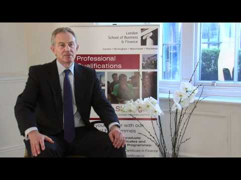 LSBF London Interviews Tony Blair: The Knowledge-Based Economy - LSBF