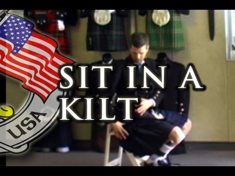 How to Sit in a Kilt - Kilt Rental USA