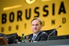 Hans-Joachim Watzke, chairman of the Borussia Dortmund GmbH & Co. KGaA company, looks on during the annual shareholders meeting in Dortmund, Germany, Tuesday, Nov. 25, 2008. Borussia Dortmund is the only German Bundesliga soccer club listed at the stock exchange.