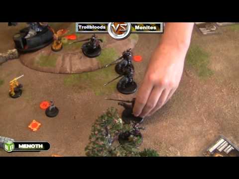 Protectorate of Menoth vs Trollbloods Warmachine Battle Report - Beat The Cooler Ep 42 - Part 1/2