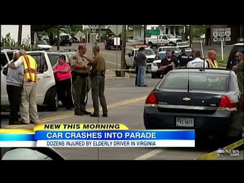 Man Crashes Car Into Virginia Parade