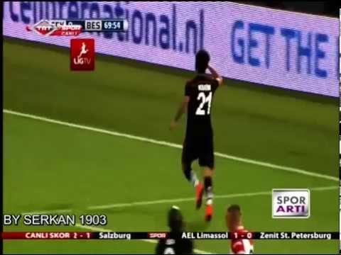 Feyenoord 1-2 Beşiktaş Mac Özeti 30.07.2014 HD