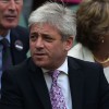 John Bercow sits in the royal box on centre court before the start of the men's singles third round match between Serbia's Novak Djokovic play France's Gilles Simon on day five of the 2014 Wimbledon Championships at The All England Tennis Club in Wimbledon. Image: CARL COURT/AFP/Getty Images