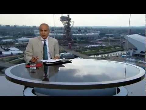 London 2012 BBC News at Six Olympic Theme Opening - (25/07/12)