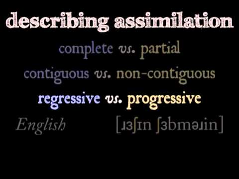 Sound Change - Assimilation & Dissimilation (part 2 of 5)