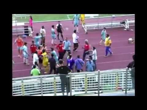 Pemain Bertumbuk - Piala Presiden Pulau Pinang vs Perlis