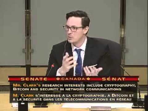 Canadian Senate Hearing on Bitcoin