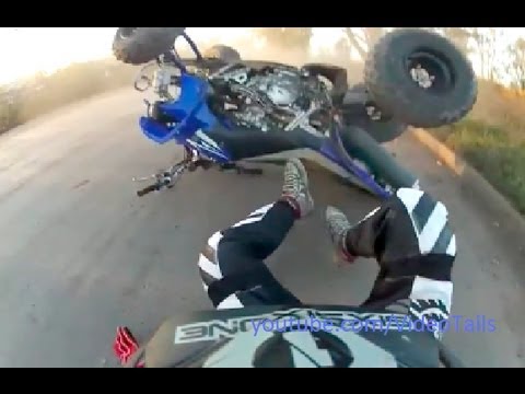 ATV Quad Crashes Accidents Compilation Part 4