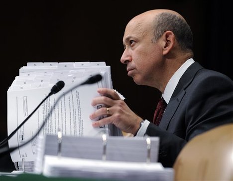 Goldman Sachs chairman and chief executive officer Lloyd Blankfein