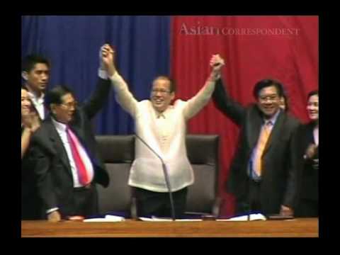 Philippine Congress proclaimes Benigno Aquino III as new president