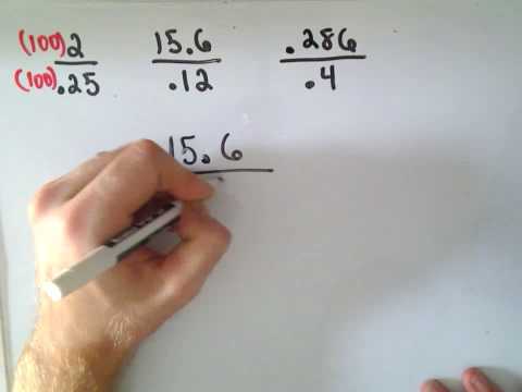 Arithmetic Basics: Dividing Decimals