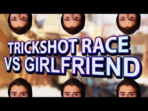 FaZe Hateful: Trickshot Race VS My Girlfriend!