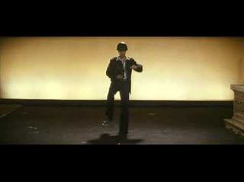 Sam Rockwell (as Chuck Barris) dancing