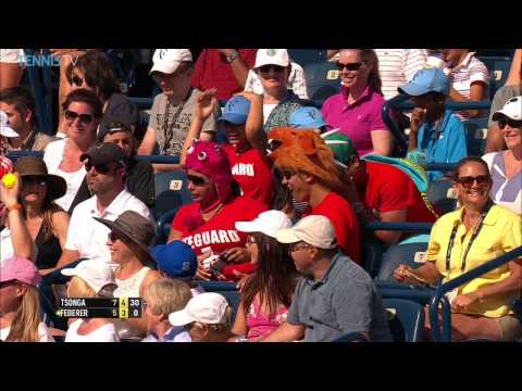 Toronto 2014 Final Hot Shot Tsonga