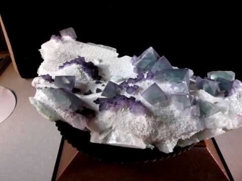 Fluorite mine, De'an Co., Jiujiang Prefecture, Jiangxi Province, China