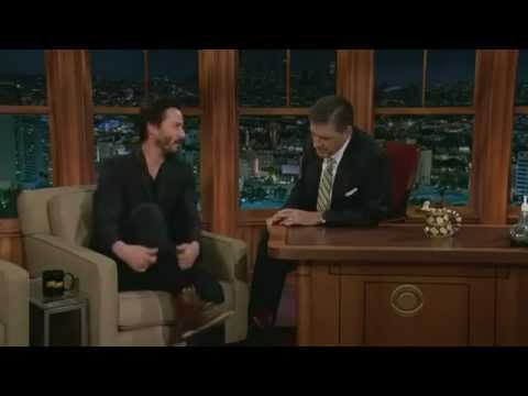 Keanu Reeves at The Late Late Show 03.10.2012