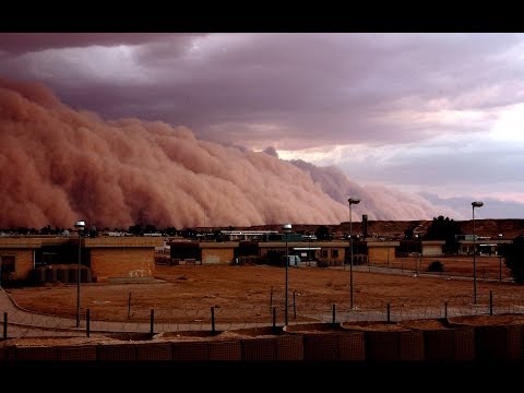 Massive Sandstorm, Record Winds Hit Tehran