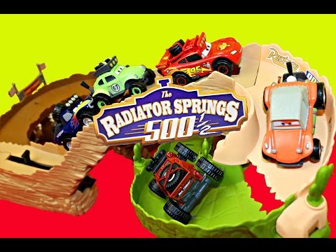 Disney Cars Radiator Springs 500 1/2 Off-Road Lightning McQueen Racers Cars Toons