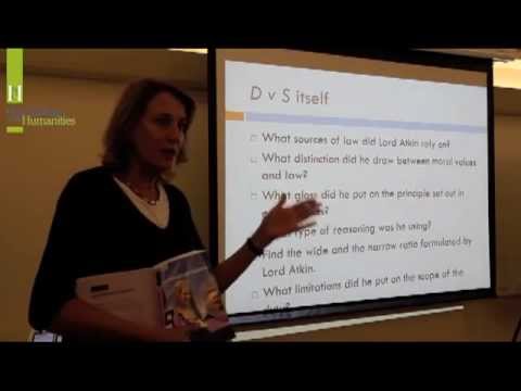 Barbara McDonald: The Common Law & Legal Reasoning